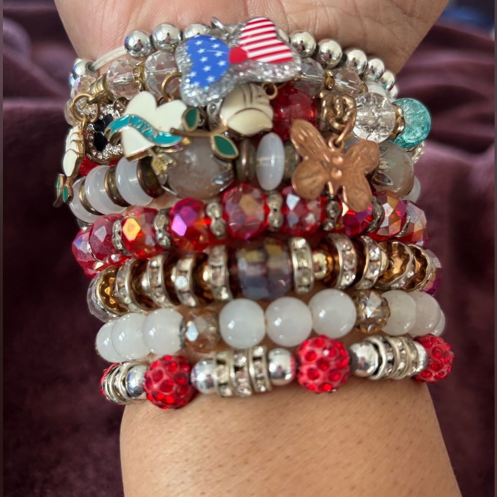 Vibrant Beaded Bracelet Set – Colorful Style for Every Occasion - Picture 2 of 5